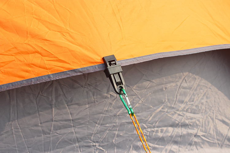 Tent tent, wind rope fixing clip, outdoor camping plastic clip sunshade shed... 2