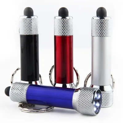 Mini Keychain Light Emergency Night Light Camping Flashlight Portable LED Torch Aluminum Keyring – image 6