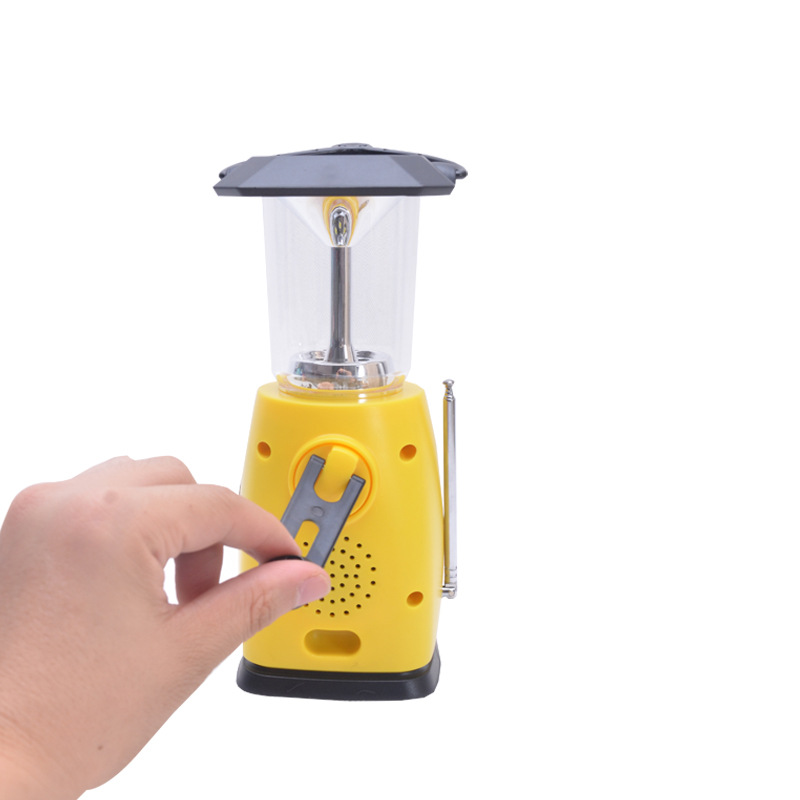 Solar Hand-cranked Multifunctional Emergency Light - Image 2