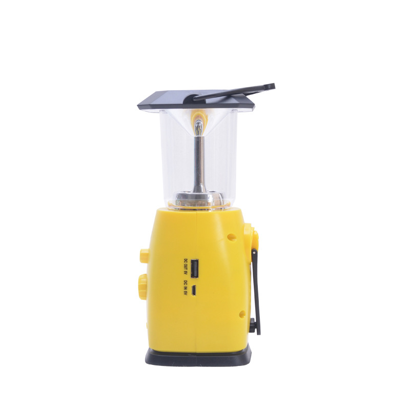 Solar Hand-cranked Multifunctional Emergency Light - Image 3