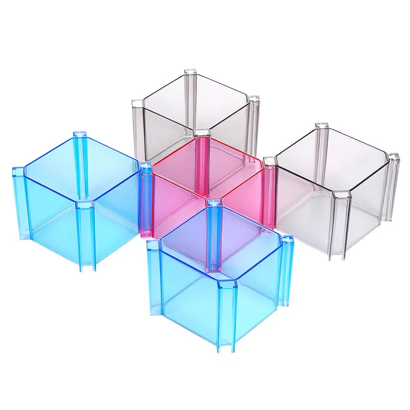 Creative Freely Combined Drawer Underwear Storage Boxes Organizer Plastic Divided Sorted Boxes - Gery