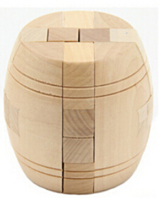 Wood Intelligence Interlocked Toy