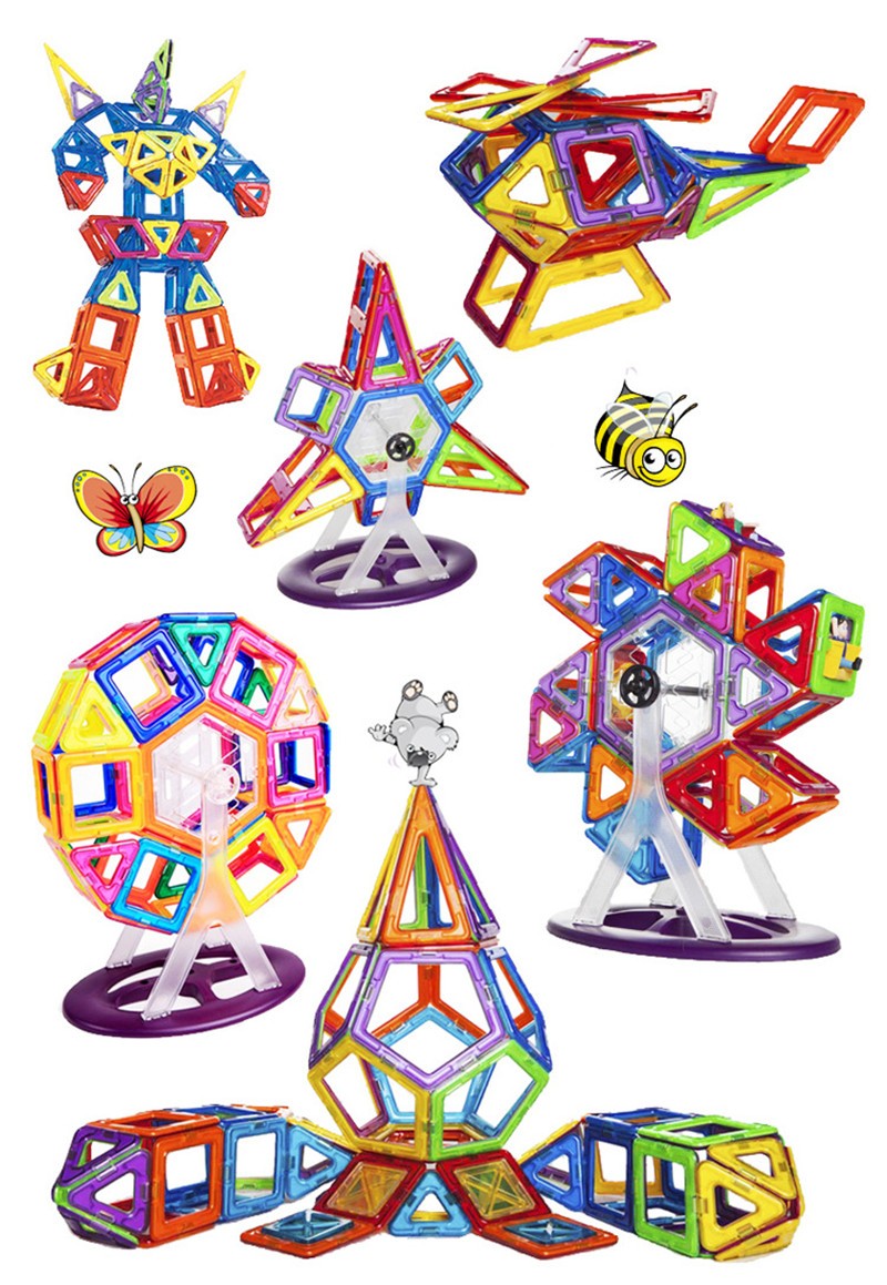 Magnet Assembling Construction Piece Toy Bricks