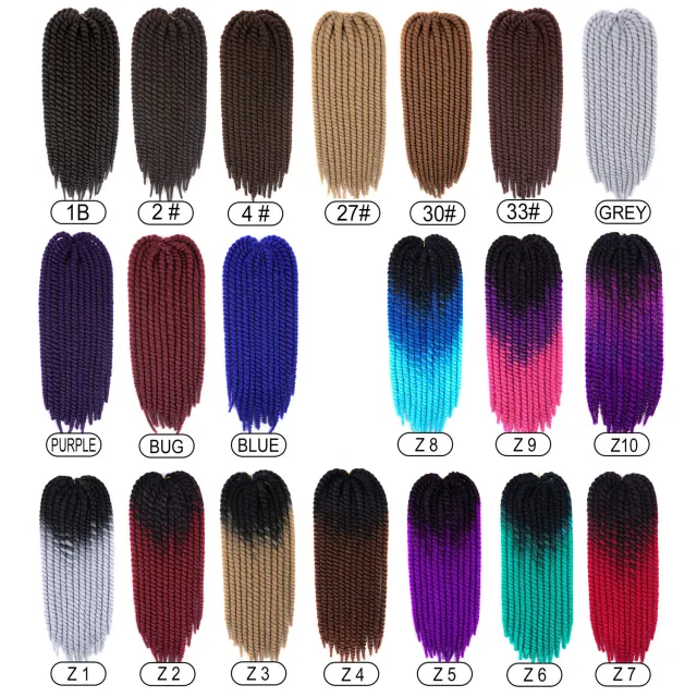 22 Twist Spring Tube Braided Black African Wig Manufacturers Selling Dirty Braid T1B 27 - Shop at LoveMi