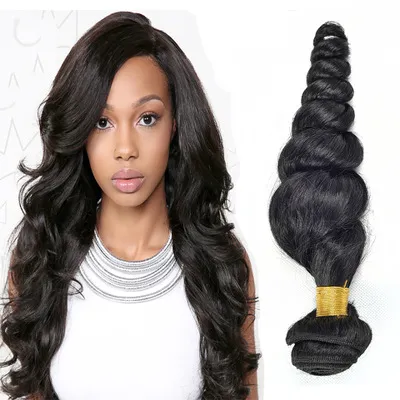 Loose wave real hair wig hair curtain vrigin hair selling price in Europe and America 22Inch - Shop at LoveMi