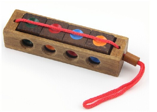 Wood Intelligence Interlocked Toy