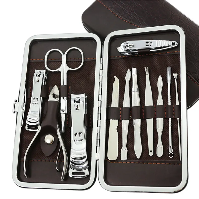 Spot Nail Manicure Kit Scissors 12 Piece Clipper Set