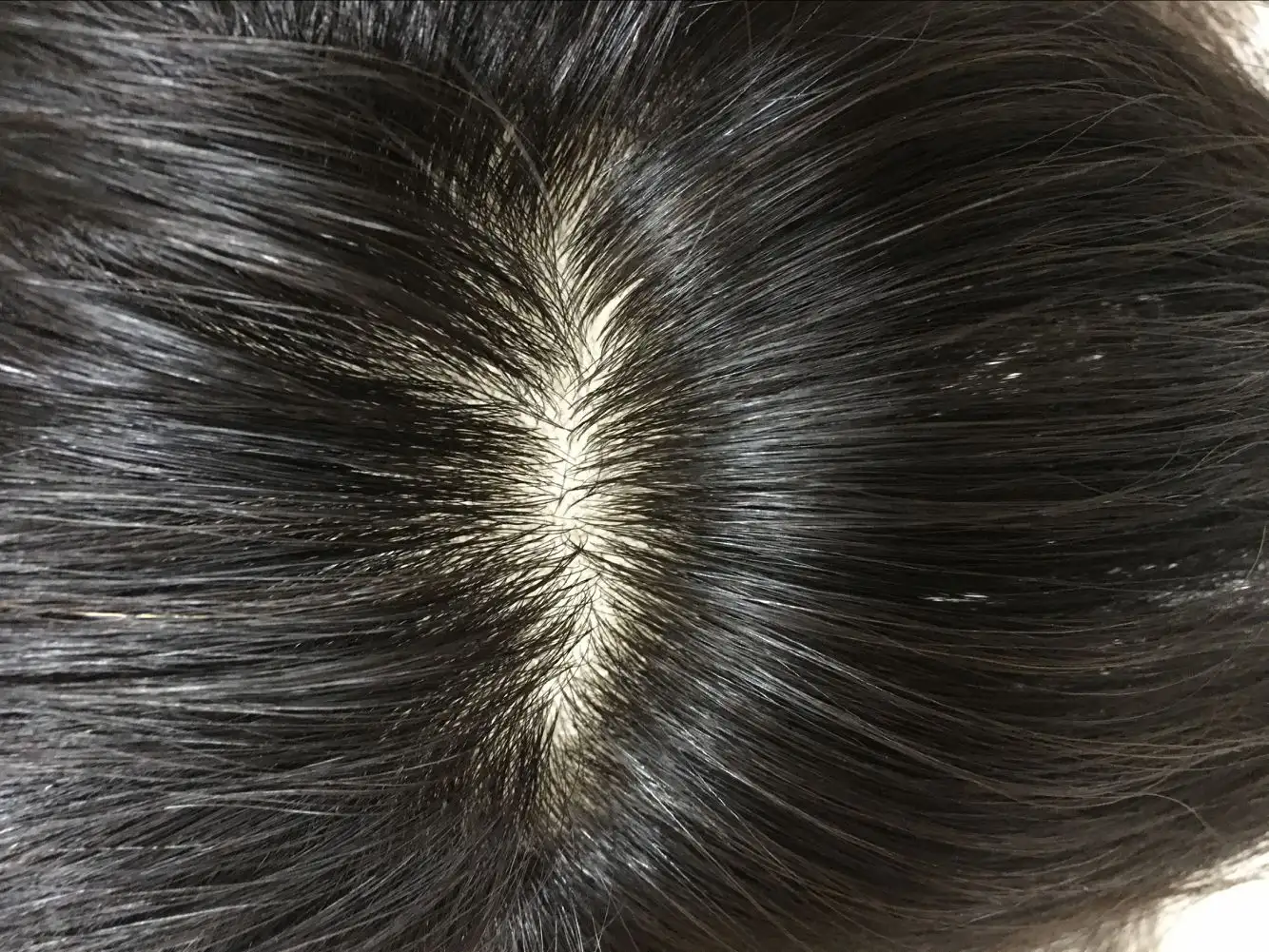 Full-handed weaving human hair delivery hand-woven hand-woven human hair top hand-crocheted real hair piece diamond net hair block
