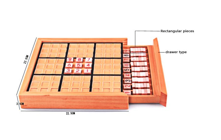 40 questions nine squares Sudoku game