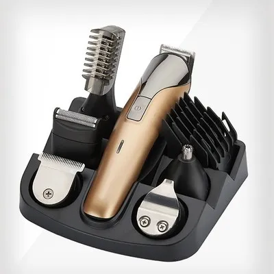 Electric clippers 11 1 razor vibrissa knife multifunction electric clippers 1711 Gold - Shop at LoveMi