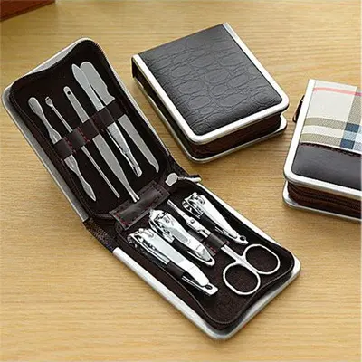 Manufacturers Spot Nail Clippers Manicure Tools 9 Piece Gift