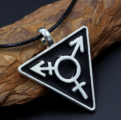 triangle pendant necklace