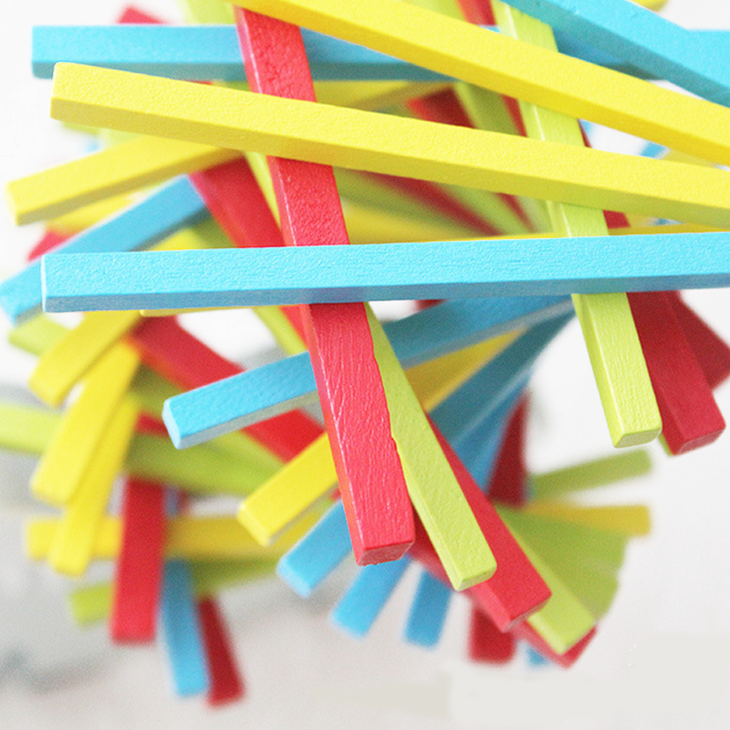 God Horse Elephant Camel Colorful Balance Beam Wood Toy