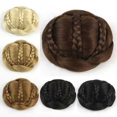 Braid Hair Bag Braided Bun
