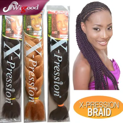 New African Chemical Fiber XpressionBraid Hair, European