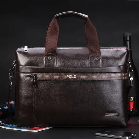 New Men's Fashion Bag Satchel Bag Business Casual Computer