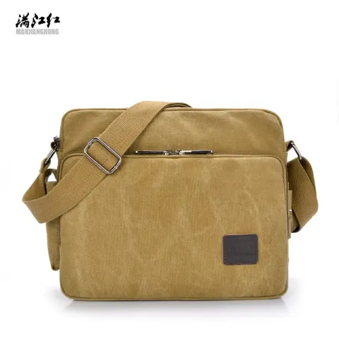 Manjianghong New Canvas Bag Bag Bag Retro Trend