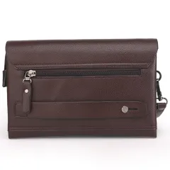 Paul genuine leather man bag business hand bag men purse manufacturer direct selling spot - Black - View 1