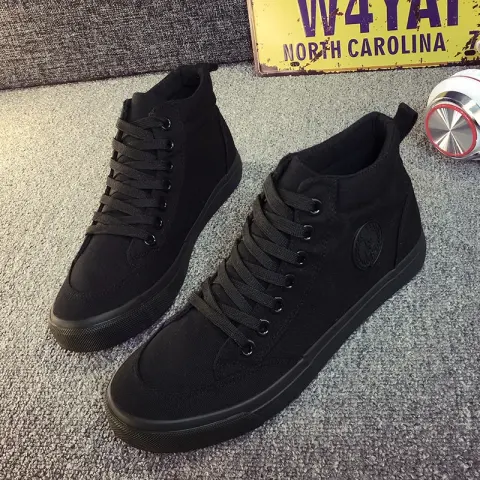 Manufacturers Selling Canvas Casual Shoes Black Lazy Korean Students