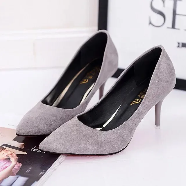 high heels Gray - Shop at LoveMi