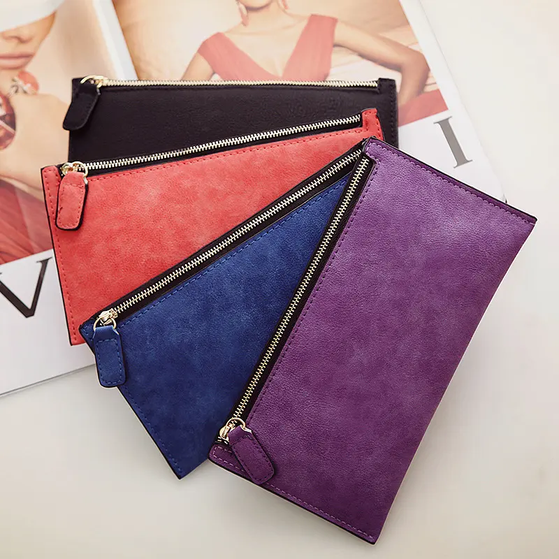 Women's Purse Ladies Wallet Long Money Bags Simple Style