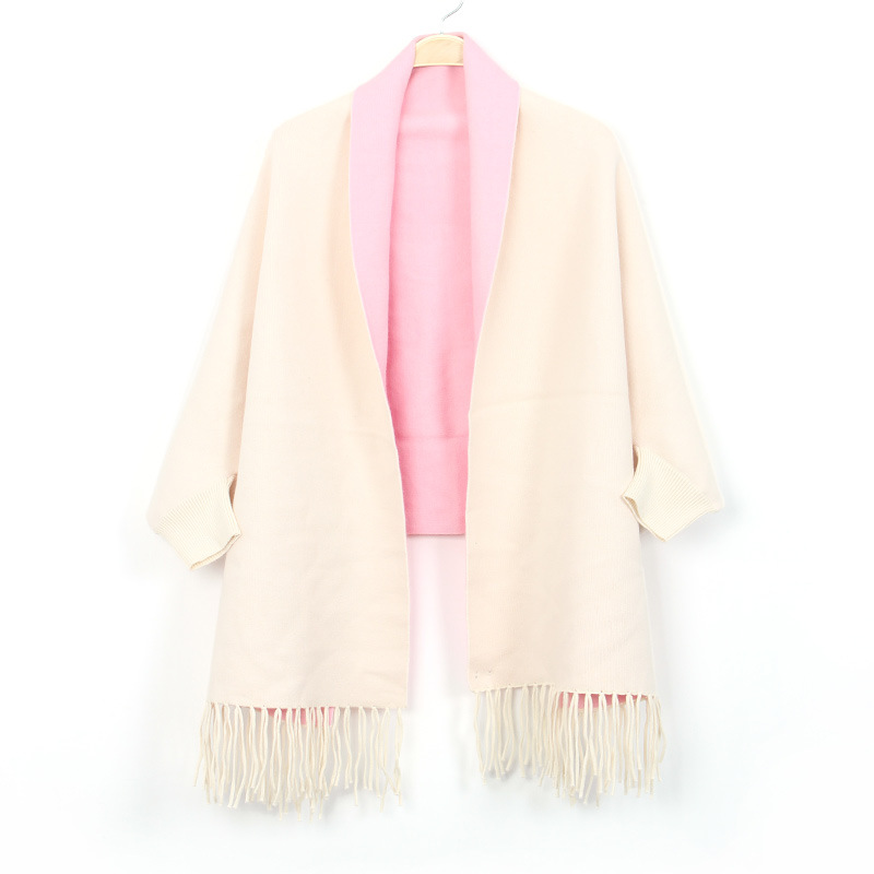 Women's Double-sided Double-color Scarf