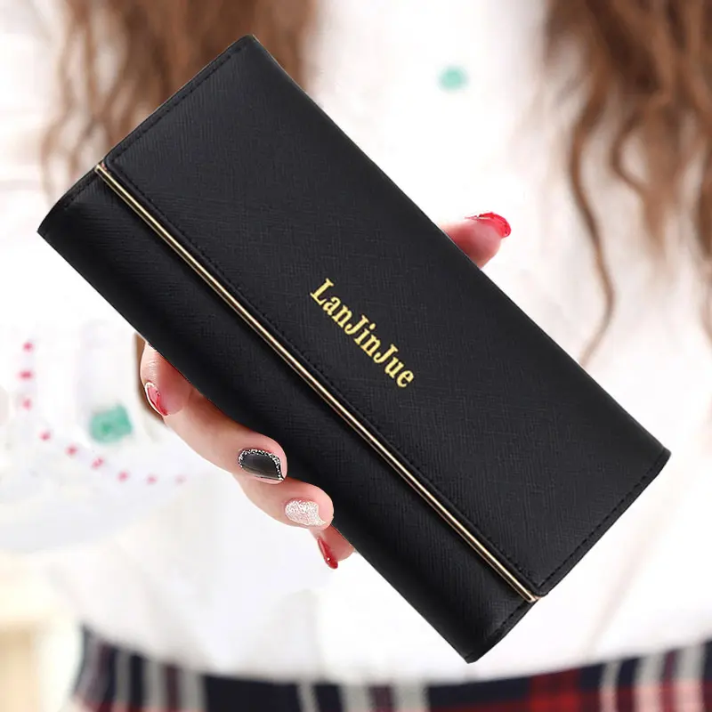 This Poem Kidman Female Long Wallet Purse Handbag Ladies
