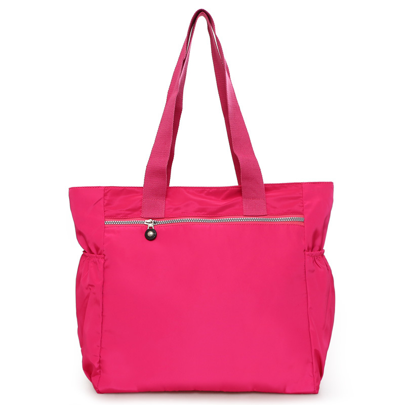 Factory wholesale lady Oxford cloth big bag large capacity travel shopping bag