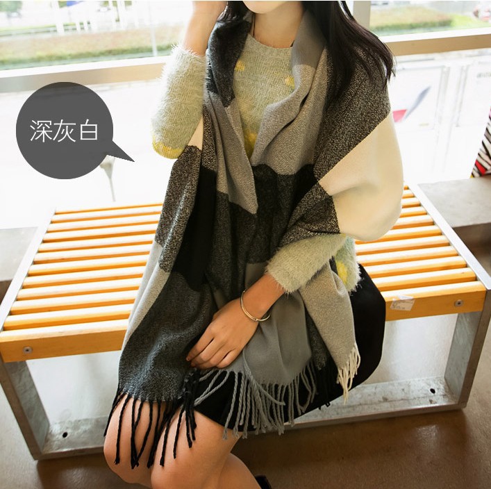 Deep Gray White