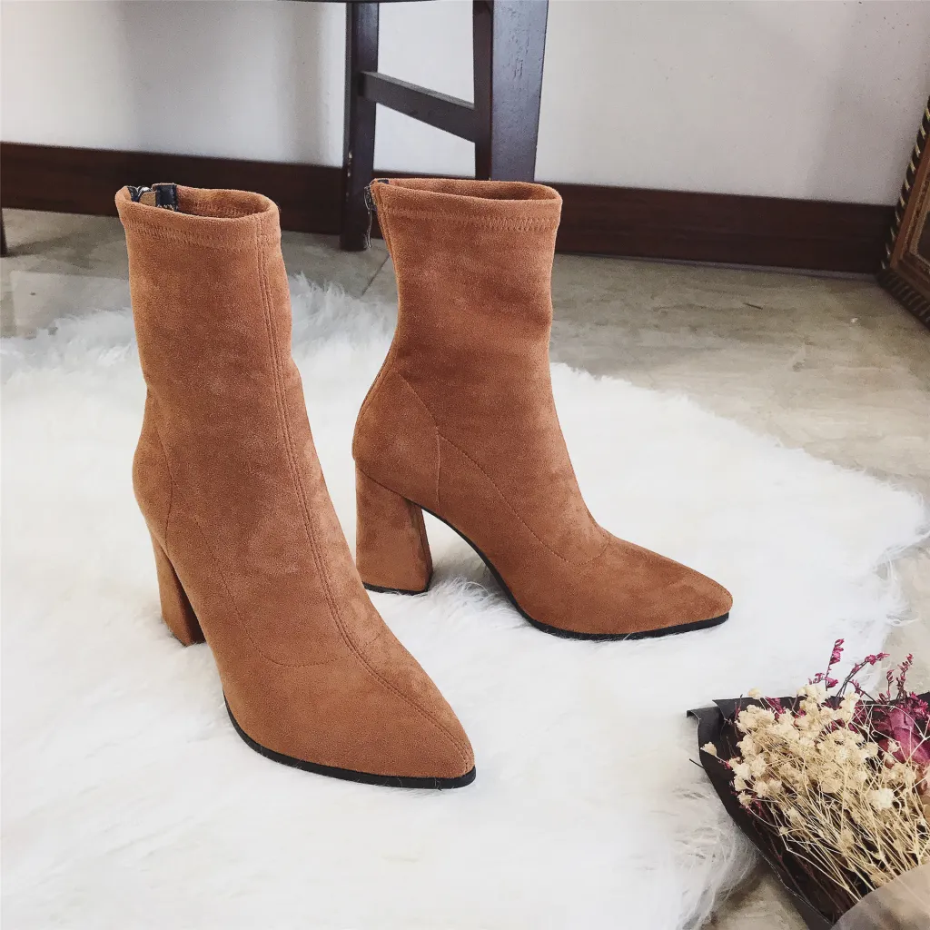 female boots - Brown