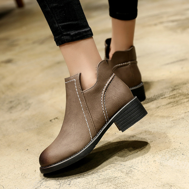 2021 autumn new Martin boots and female boots