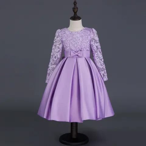 Carisa Autumn and Winter Children's Dress Princess Long Sleeve