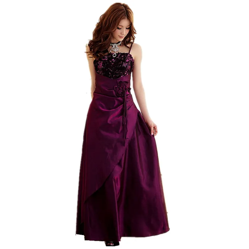 Plus size dress wedding dress - Fuchsia