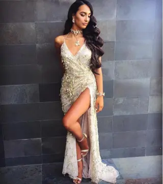 V-neck Sexy Halter Strap Sequin Dress - Gold