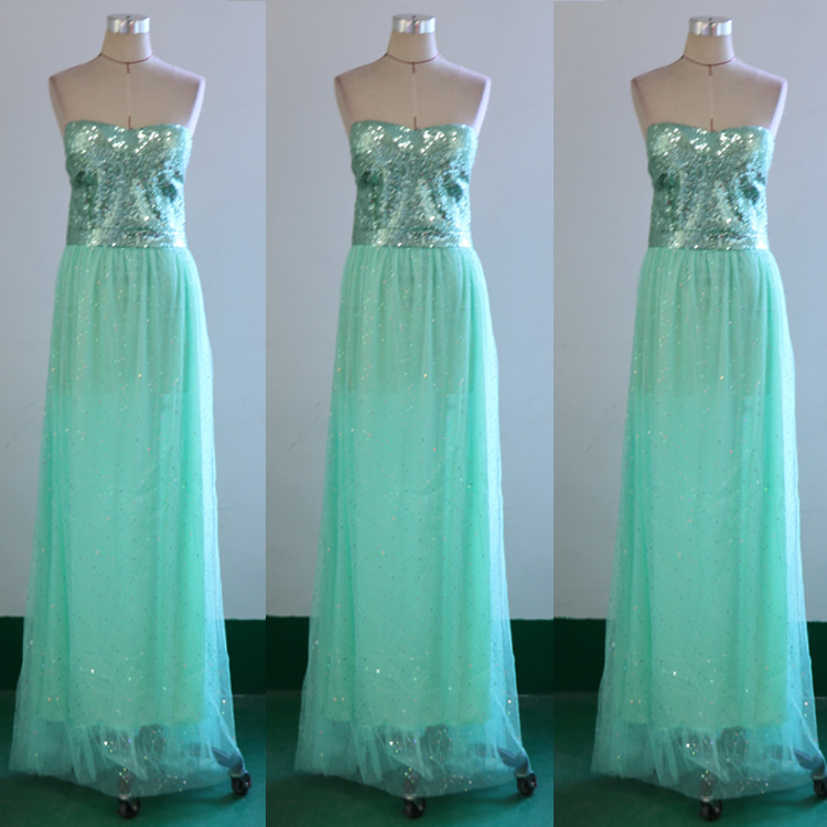 European and American sexy evening dress Green - Shop at LoveMi