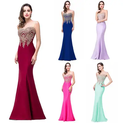 Amazon Europe dress sexy back hollow applique