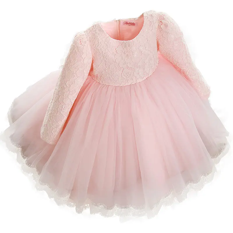 Lace princess dress girls summer