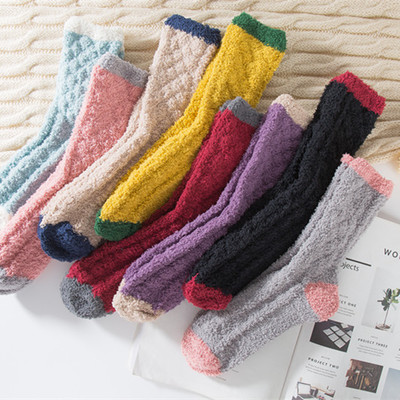 Coral fleece socks Ladies sleep socks
