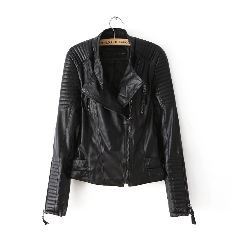 Locomotive PU leather clothing - Black