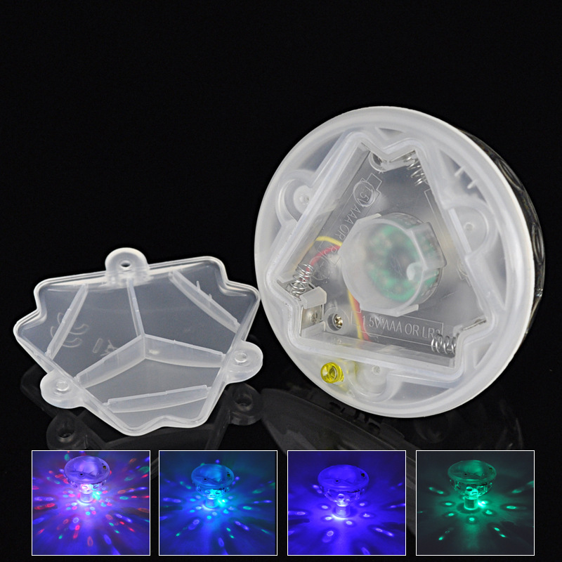 Children bath bathtub lamp floating bathtub lamp LED underwater lamp LED swimming pool lamp — foto 5