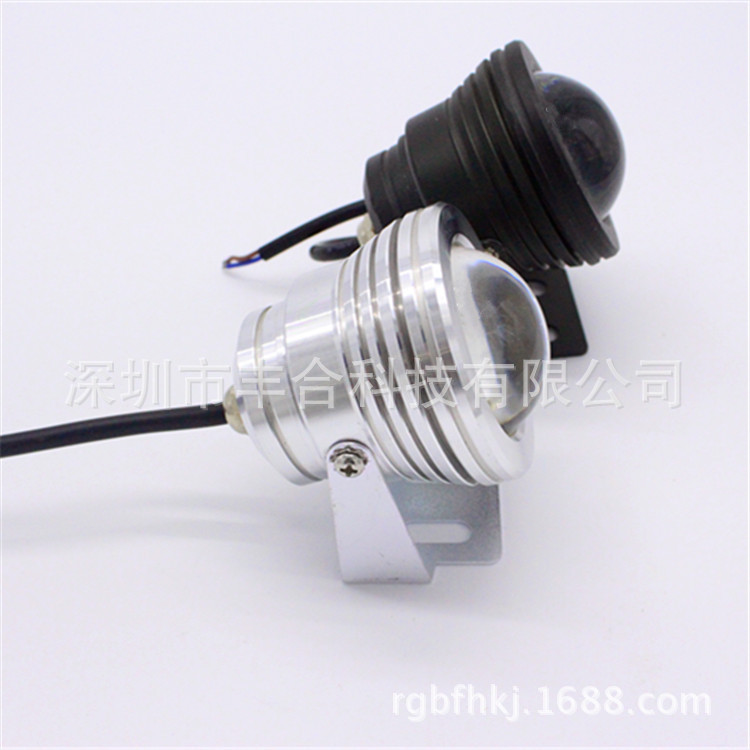 Factory Direct 10W RGB Bottom Lamp Seven Color Remote Control 10W RGB Underwater Lamp 10W RGB LED — foto 4