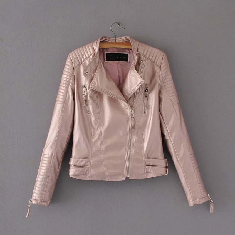 Locomotive PU leather clothing Pink - Shop at LoveMi