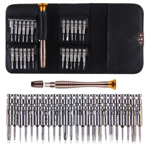 25 Multifunctional Leather 1 Screwdriver Setmobile Phone Notebook Maintenance