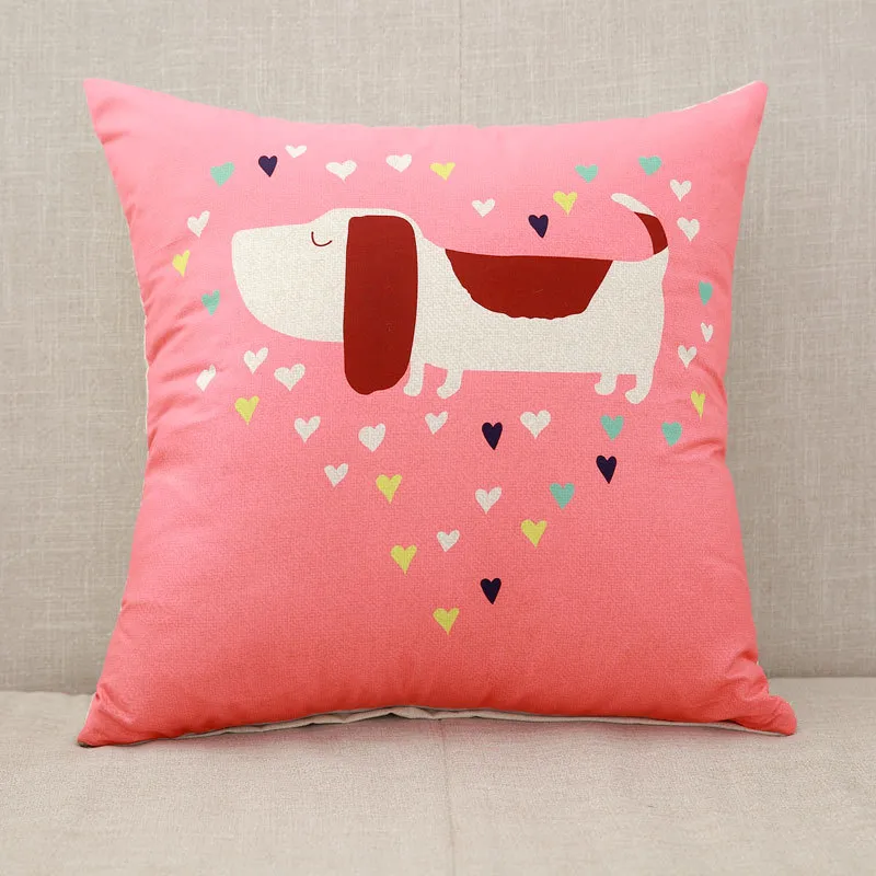 A generation of digital printing pillow pillow sofa sanding sofa cushion cover Home Furnishing supply manufacturers - D+Pillowcase + Pillow