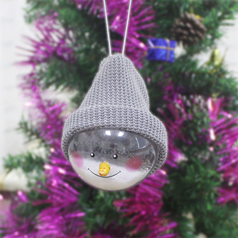 Grey Christmas ball