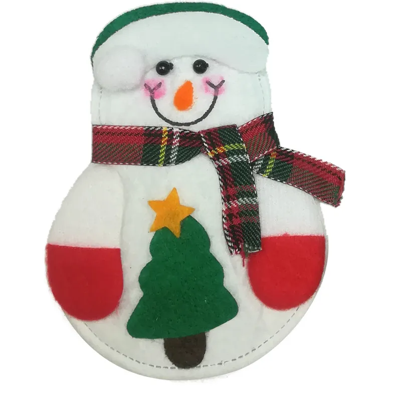 Christmas decorations, Christmas decorations, dining table, Christmas cutlery, Christmas Little Snowman and knives and forks – image 4