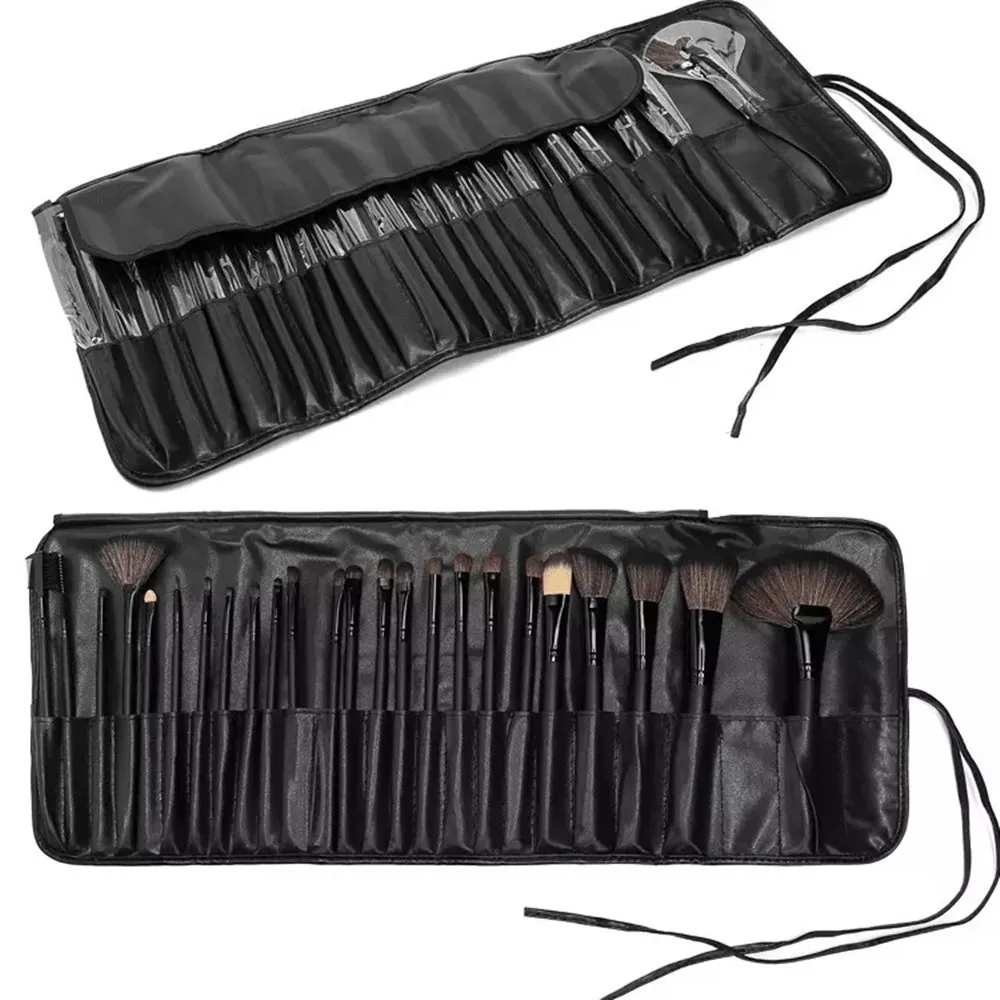 24 Logs Black Makeup Brush Set Brush Beauty Tools Make-up Makeup Brush Set – image 4