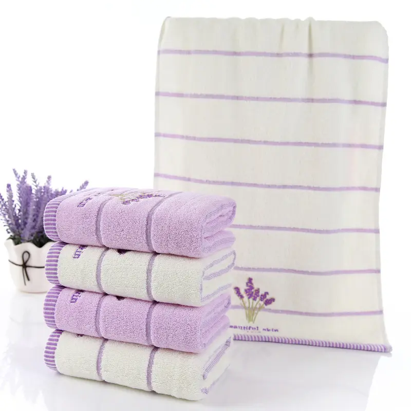 Pure Cotton 32 Strand Embroidered Face Washing