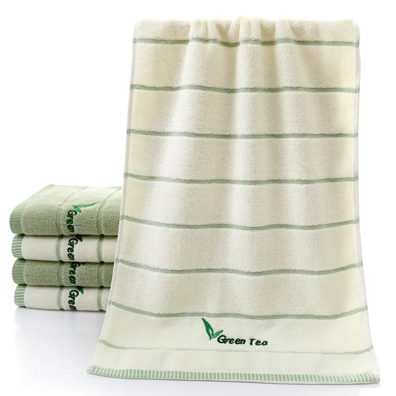 Pure Cotton 32 Strand Embroidered Face Washing Towel – image 5