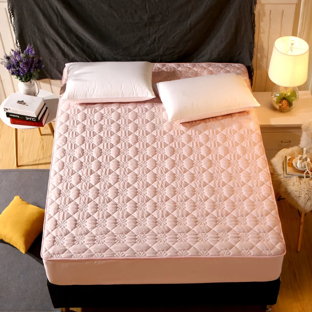 Non-slip mattress protector - Beige